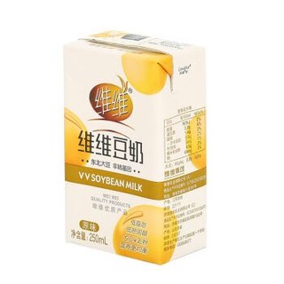 维维豆奶饮料250ml*24原味整箱装 早餐豆奶豆汁豆浆饮品 植物蛋白饮料 *4件