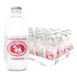 泰国原装进口 胜狮（SINGHA）含气苏打水 325ml*24瓶 *2件