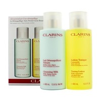 Clarins 娇韵诗日常洁面套装，适合中性或干性皮肤，2件装