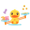 B.Duck 小黄鸭天平秤儿童玩具益智思维训练幼儿园数字砝码亲子游戏