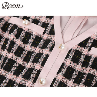 Roem 连衣裙RCOW94V01P 藕粉色 L  