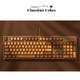 新品发售：AJAZZ 黑爵 Chocolate Cubes 巧克力色机械键盘 Cherry轴