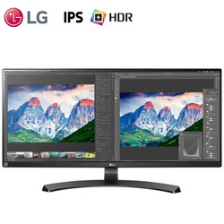 LG 34WL750 34英寸 IPS显示器（3440×1440、99%sRGB、HDR10、FreeSync）