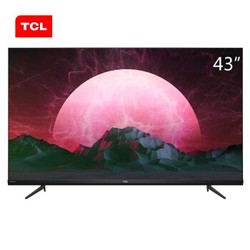TCL 43V6 43英寸 4K 液晶电视
