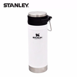 美国Stanley 史丹利户外不运动保冷水杯473ml 白色473ml（飞熊图案）