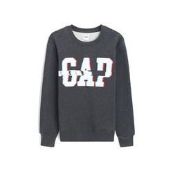 Gap 盖璞 509809 男士logo徽标长袖卫衣