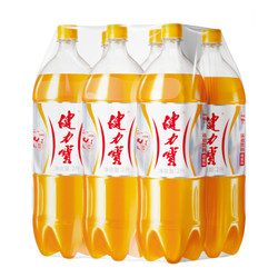 健力宝 橙蜜味 运动碳酸饮料 2L*6瓶 整箱装 *4件