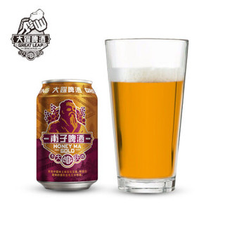 GREAT LEAP BREWING 大跃啤酒 精酿啤酒 330ml*6瓶（银针白啤+甫子+少帅IPA+隐士）