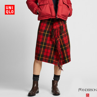 UNIQLO 优衣库 中裙半身裙 421593 红色 170 