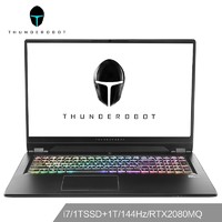 ThundeRobot 雷神 五代新911 GT2 17.3英寸笔记本电脑（i7-9750H、16G、1TSSD+1TB、RTX2080MQ、144Hz)