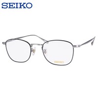 SEIKO 精工 H03097 轻盈全框眼镜框+明月1.60折射率非球面镜片