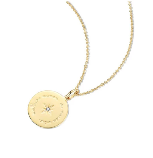 MY FASHION DESIGN 沙漠系列 18K包金 Mama In My Heart 项链