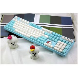 Varmilo 阿米洛 比熊系列 机械键盘 108键 (cherry茶轴、蓝牙)