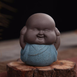 彩陶迷你茶宠-勿听
