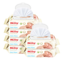Nuby 努比 婴儿棉柔湿巾 80抽*6包 *6件
