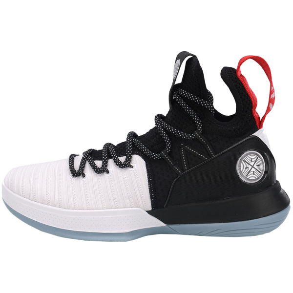 li-ning 李宁 男子篮球鞋 abap005-1 标准白/标准黑 43.