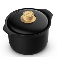 Joyoung 九阳 TCC4501 榉木提手砂锅 (黑色、4.5L)