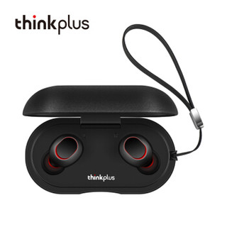 ThinkPlus TW80 TrackPods 真无线蓝牙耳机 tws双耳 黑色