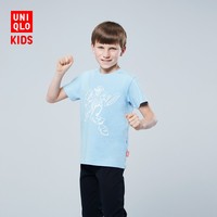 UNIQLO 优衣库 男童印花短袖 417246