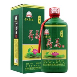 杜酱 荷花酒 53度茅台镇白酒 香柔酱香型 500ml