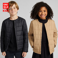 UNIQLO 优衣库 男童/女童 轻型保暖WARM PADDED便携式茄克