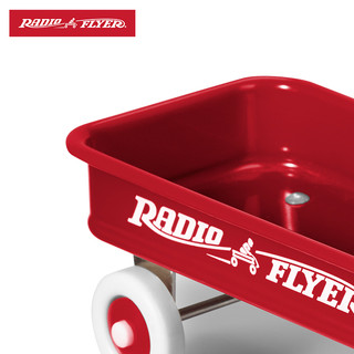 Radio Flyer  W1 避震四轮拖拉玩具车四轮推车 红色
