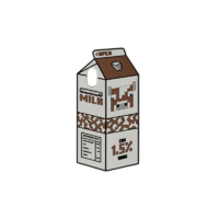 牛奶盒手机壳 小牛款 我的世界