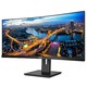  PHILIPS 飞利浦 345B1CR 34英寸 VA显示器（3440×1440、1500R、21：9、100Hz、HDR10）　