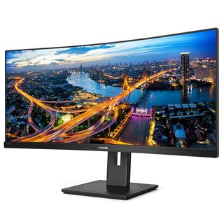 PHILIPS 飞利浦 345B1CR 34英寸 VA 曲面 显示器(3440×1440、100Hz、119%sRGB、HDR10）