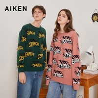 AiKEN 爱肯 AK419A-072910 中性套头针织衫