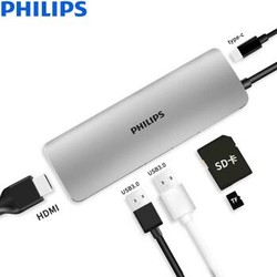 PHILIPS 飞利浦 type-c扩展坞 usb-c转hdmi拓展坞 SWR1608C