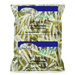 雪川食品 水晶冷冻薯条 1/4细薯条 2kg