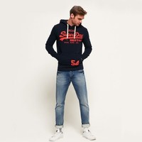 Superdry Vintage Logo Lite Weight 男士连帽卫衣