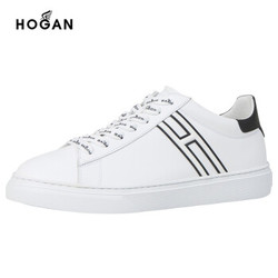 HOGAN 2019 早秋新品 男士H365牛皮运动鞋 白色