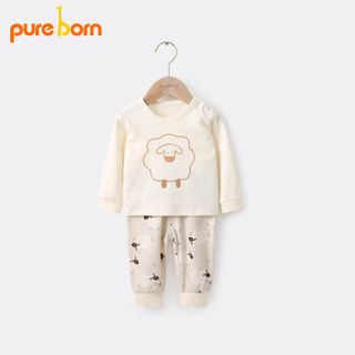pureborn 博睿恩 P94F71441 新生婴儿内衣套装 (73cm/9M)