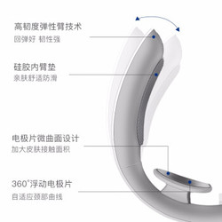 何浩明DR HO'S 颈椎按摩器 颈部按摩仪护颈部护理低频脉冲富贵包热敷护颈仪办公室 全新上市