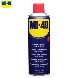 WD-40多功能强力除湿400ml 除锈剂 防锈润滑油 除胶喷剂WD40螺丝松动剂自行车摩托车链条油 机械门锁润滑油