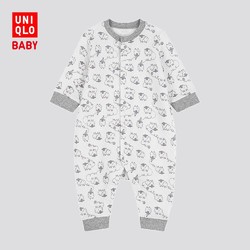 优衣库 UNIQLO 婴儿/新生儿 压线连体装(长袖) 418719