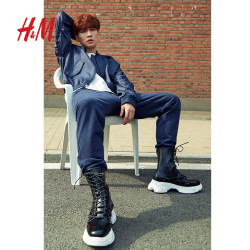 ANGEL CHEN X HM 张艺兴明星同款男装裤子休闲裤 0810100