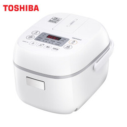 东芝（Toshiba）日本1.6L迷你单人电饭锅 24H智能预约 1-2-3人多功能 家用电饭煲RC-5MFMC+凑单品