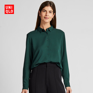 UNIQLO 优衣库 418394 女装 花式衬衫(长袖)