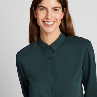 UNIQLO 优衣库 418394 女装 花式衬衫(长袖)