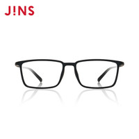 JINS 睛姿 JINMRF18S245 男士TR90近视镜框可加防辐射镜片 亚光黑色