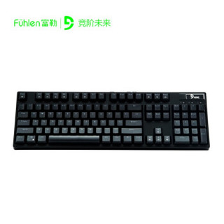 富勒（Fuhlen） 第九系G902S机械游戏键盘有线键盘Cherry樱桃轴