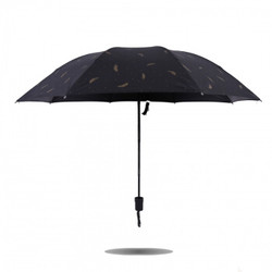 创意开花伞黑胶遇水变色晴雨伞礼品伞防紫外线伞