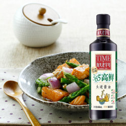 海天 老字号 365高鲜头道酱油 480ml*2瓶 *4件