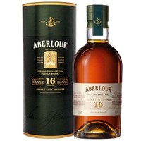 亚伯乐 (Aberlour) 亚伯乐 高地 单一麦芽 苏格兰 威士忌 16年 双桶 陈酿 700ml