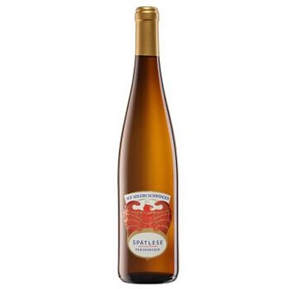 Rheinhessen 莱茵黑森 雷司令桃花鹰晚收甜白葡萄酒 750ml *3件