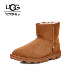 UGG 2019冬季新款女士经典靴基础系列系列休闲短靴雪地靴 1016063 栗子棕色 | CHE 37