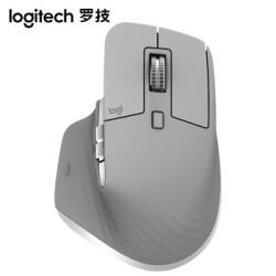 Logitech 罗技 MX Master 3 鼠标 无线蓝牙鼠标 科技灰
